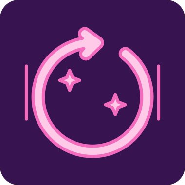 Basit oklar. Web simgesi illüstrasyonu