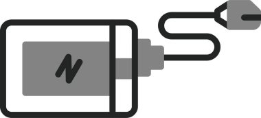 Pil. Web simgesi basit illüstrasyon
