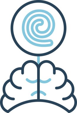 Karışıklık Ağ ikonu vektör illüstrasyonu