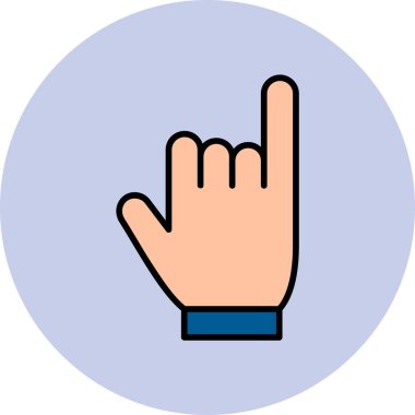 Beyaz Arkaplanda Simge Vektör İllüstrasyonuna Vaat Edin 