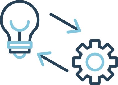  fikir web simgesi, vektör çizim