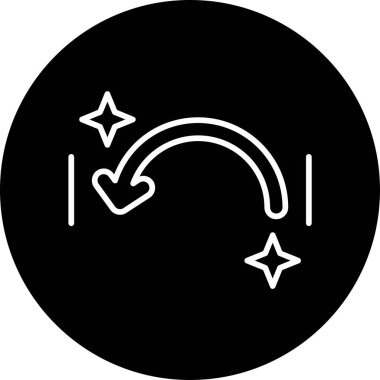 Basit oklar. Web simgesi illüstrasyonu