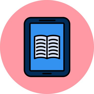 eBook simge vektör çizim