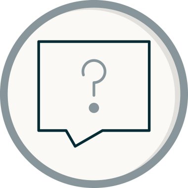 Basit soru işareti çizimi