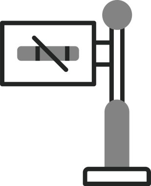 Basit Sigara İçilmez simgesi