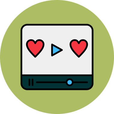 Memnun oldum. Web simgesi basit illüstrasyon