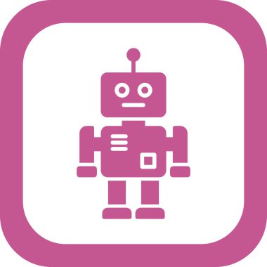 Komik çizgi film robotunun temel dizaynı