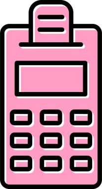 El simgesini kaydır. vektör illüstrasyonu