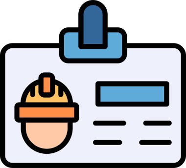 Rozet. Web simgesi basit illüstrasyon