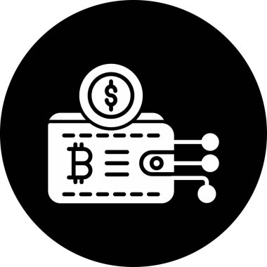 Şifreli Web simgesi vektör çizimi