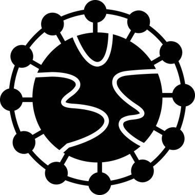 düz biçimli ağ bağlantısı simgesi