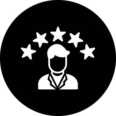 Müşteri hizmet vektör satırı simgesi