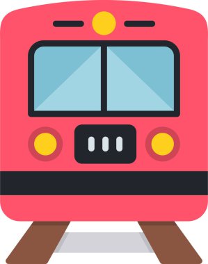 Web simgesi tren, illüstrasyon vektör  