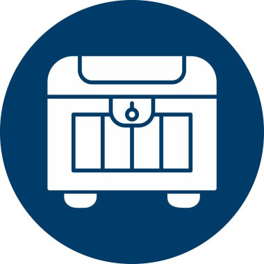 Göğüs. Web simgesi basit illüstrasyon