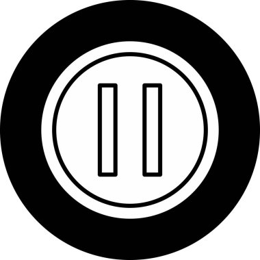 Paralel ağ simgesi, vektör illüstrasyonu