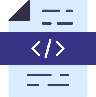 Basit kodlama geliştirme simgesi vektörü