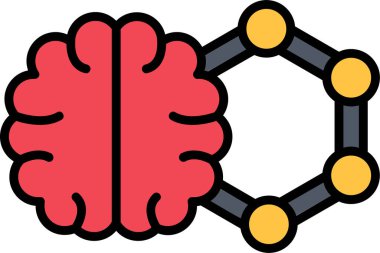 Öğrenmek. Web simgesi vektör illüstrasyonu