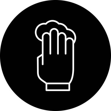 El simgesi, basit vektör çizim