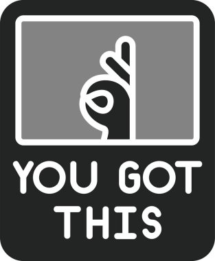 Simge vektör illüstrasyon tasarımı