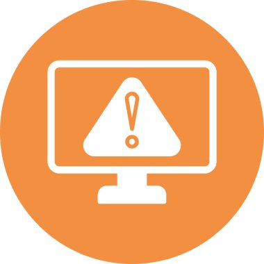 Hata modern simgesinin vektör illüstrasyonu