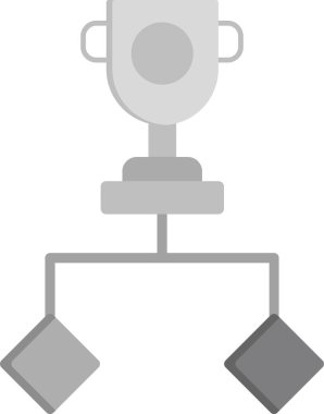 Turnuva. Web simgesi basit illüstrasyon