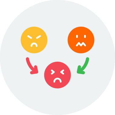 Zorbalık web simgesi vektör illüstrasyonu