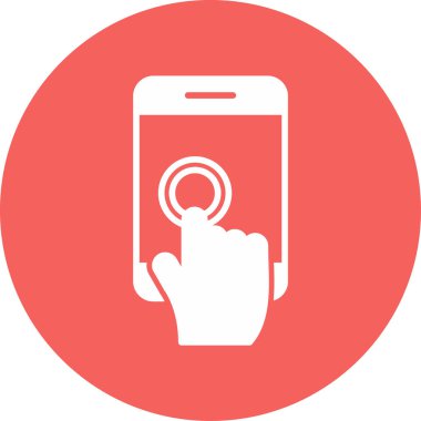 self servis. Web simgesi basit illüstrasyon