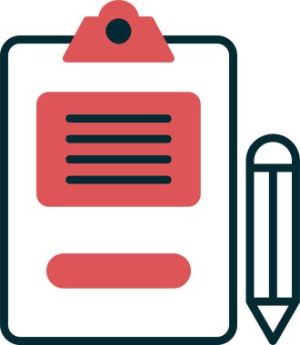 Gündem. Web simgesi basit illüstrasyon