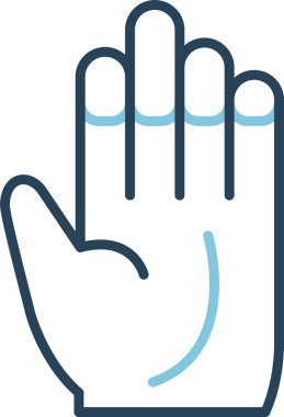 Siyanoz ağ simgesi vektör illüstrasyonu