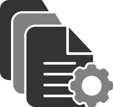 İşlem yapılıyor. Web simgesi basit illüstrasyon