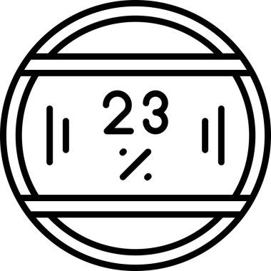 Modern İlerleme simgesinin vektör illüstrasyonu