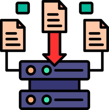 data düz vektör resimleme