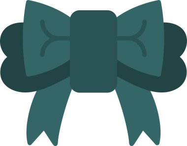 Kurdele yayı. Web simgesi basit illüstrasyon