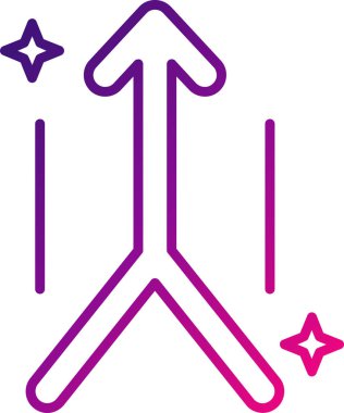 Basit oklar. Web simgesi illüstrasyonu