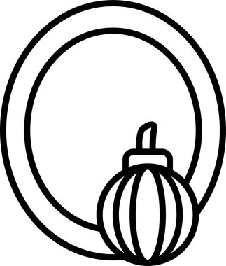 Küçük O harfi simgesi vektör illüstrasyonu 