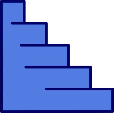 merdiven simgesi çizimi