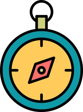 Pusula simgesi vektör resimlemesi 