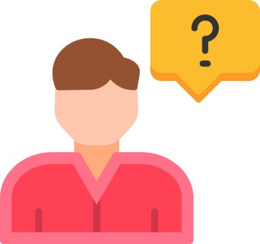 Yokluk simgesi vektör illüstrasyon tasarımı