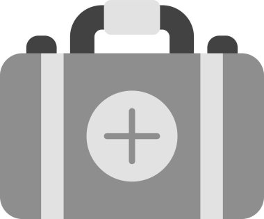 İlk yardım kiti vektör illüstrasyonu