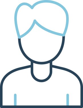 Çalışan. Web simgesi basit illüstrasyon