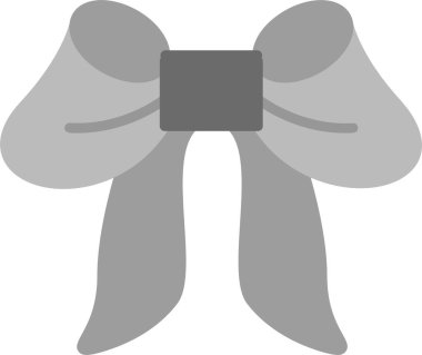 Kurdele yayı. Web simgesi basit illüstrasyon