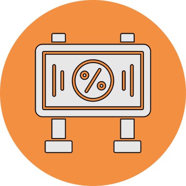 İmzalı web simgesi vektör illüstrasyonu