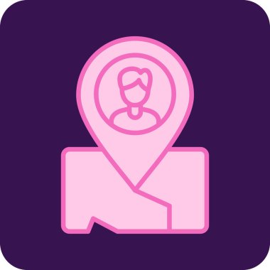 Doldurulmuş taslak biçiminde yer tutucu simgesi