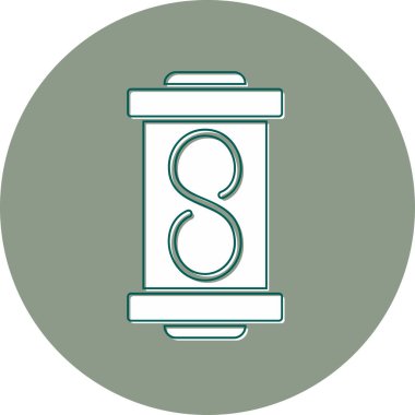 Sonsuzluk simgesinin vektör illüstrasyonu