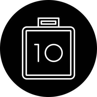 ağırlık web simgesi vektör illüstrasyonu