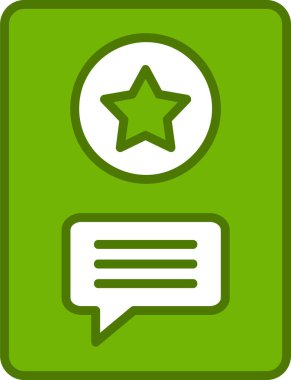 Basit karşılama simgesi vektör illüstrasyonu