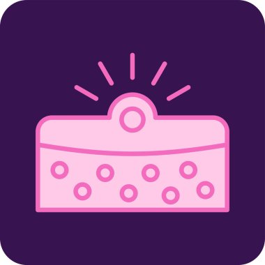 Sivil ağ simgesi, basit vektör illüstrasyonu