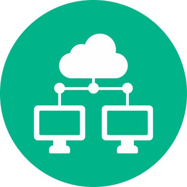 veri bulut hesaplama. Web simgesi