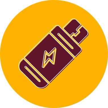 usb simgesi işaret vektör illüstrasyonu