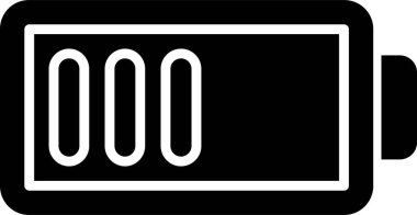 pil vektör illüstrasyonu